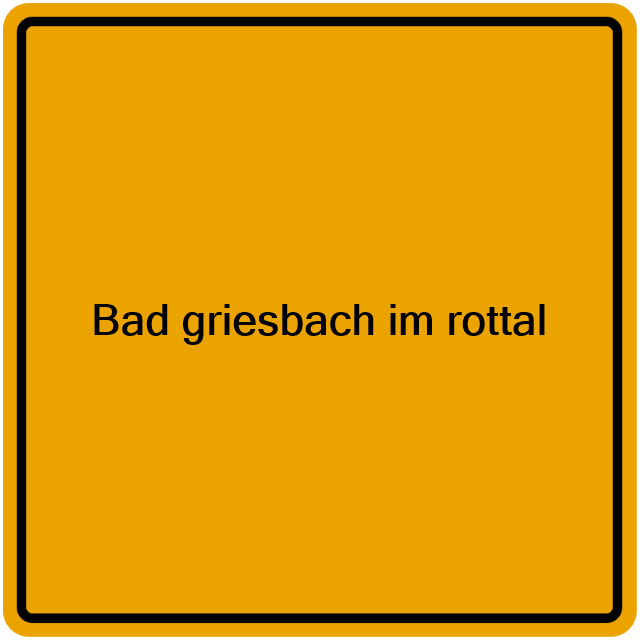 Einwohnermeldeamt24 Bad griesbach im rottal